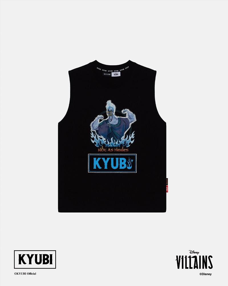 「KYUBI」Hot As Hades Rhinestone Cotton Vest HK$550